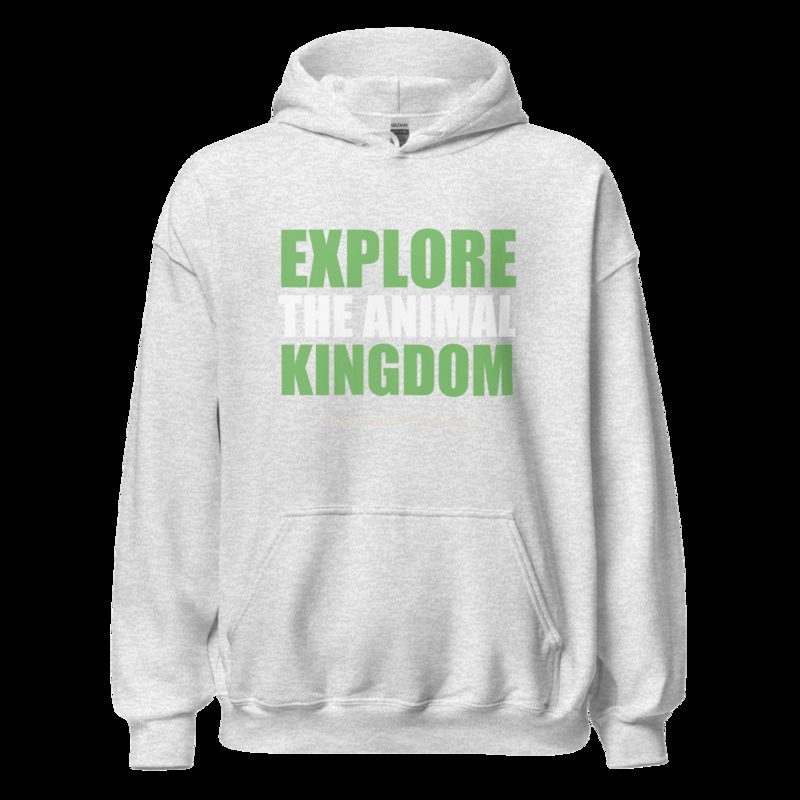 AnimalViewology Explore Hoodie Ash