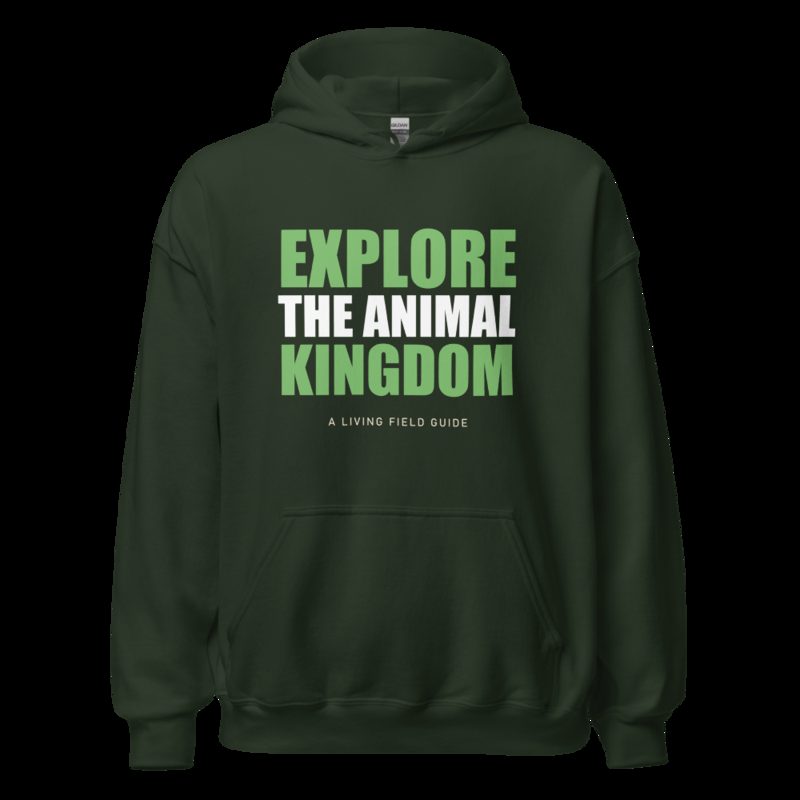 AnimalViewology Explore Hoodie Forest Green