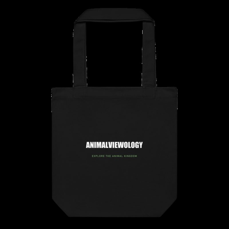 AnimalViewology Wordmark Tote Bag Black