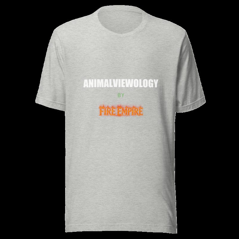 AnimalViewology By Fire Empire Tee Athletic Heather