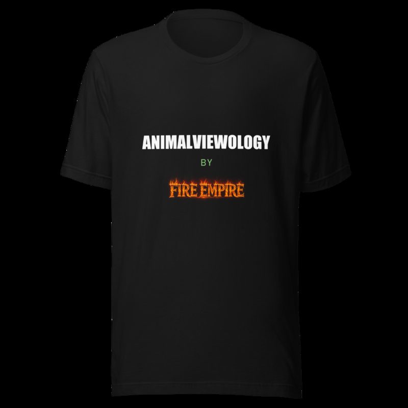 AnimalViewology By Fire Empire Tee Black