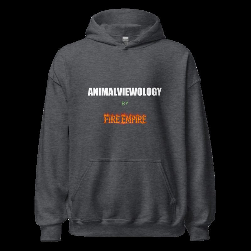 AnimalViewology By Fire Empire Hoodie Dark Heather