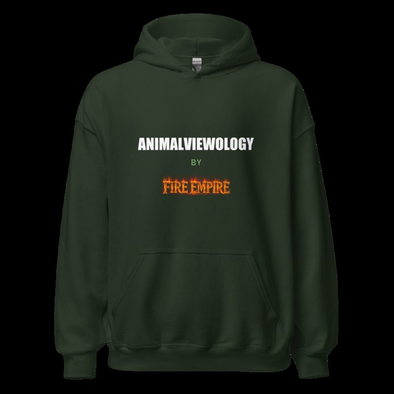AnimalViewology By Fire Empire Hoodie Forest Green