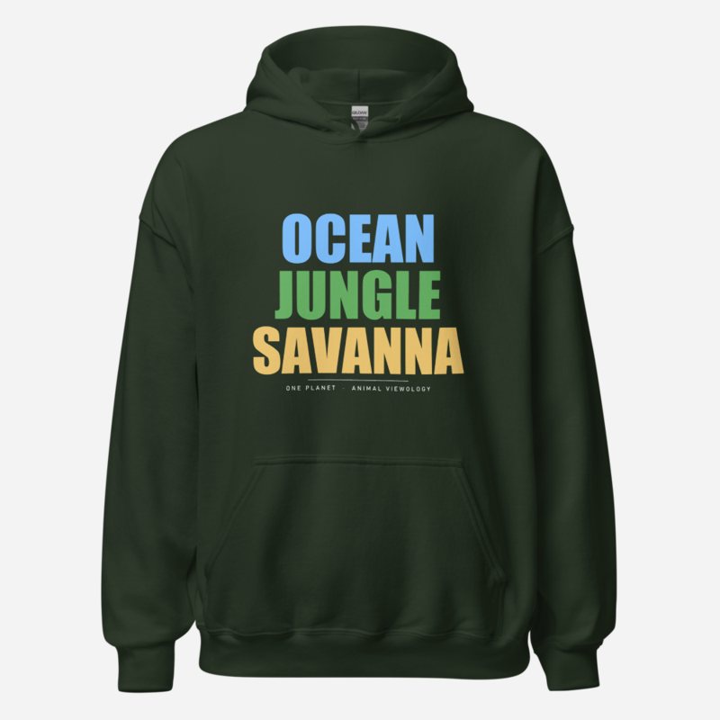 Animal Viewology Three Worlds Hoodie