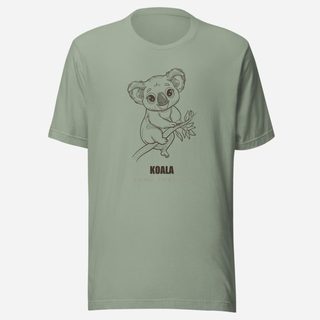 Animal Viewology Koala Sketch Tee Sage