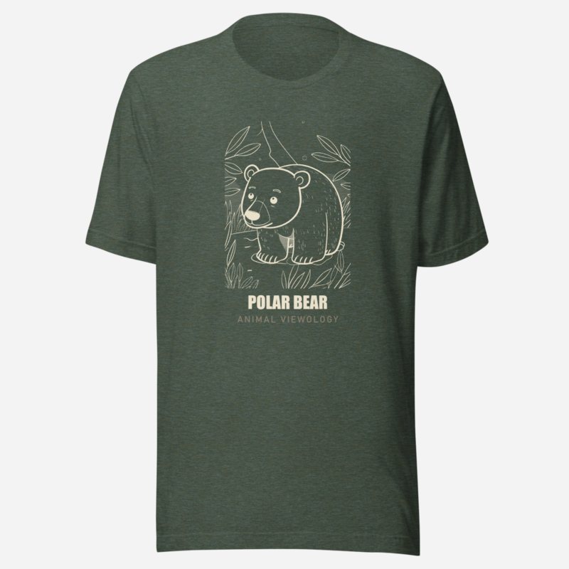 Animal Viewology Polar Bear Sketch Tee