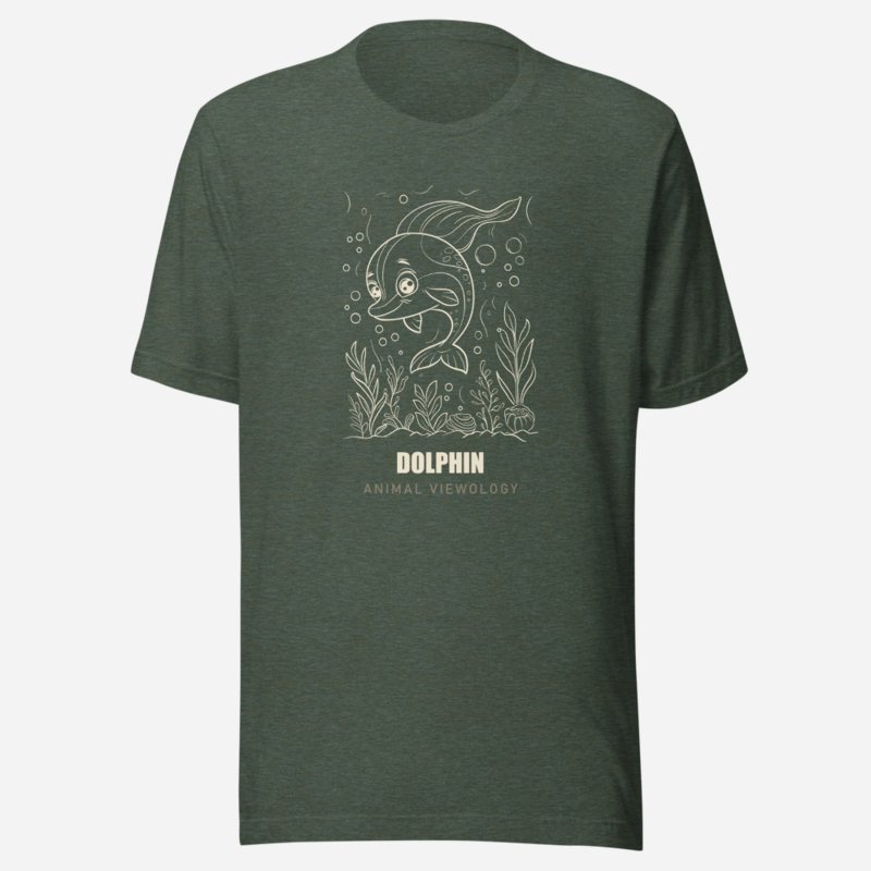 Animal Viewology Dolphin Sea Life Tee