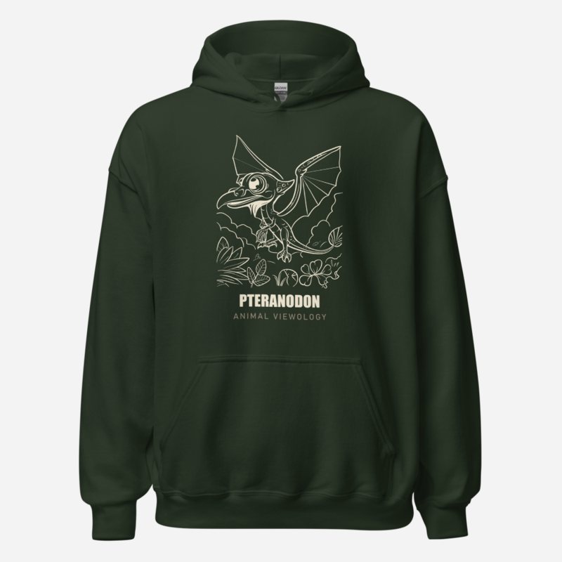 Animal Viewology Pteranodon Dino Life Hoodie