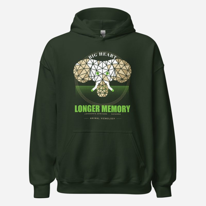 Animal Viewology Big Heart Longer Memory Field Guide Hoodie