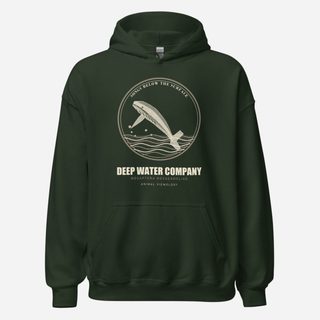 Animal Viewology Deep Water Company Field Guide Hoodie Forest Green