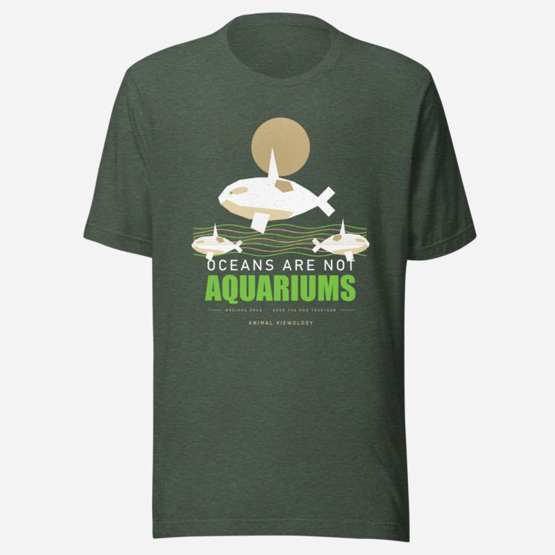 Animal Viewology Oceans Are Not Aquariums Field Guide Tee