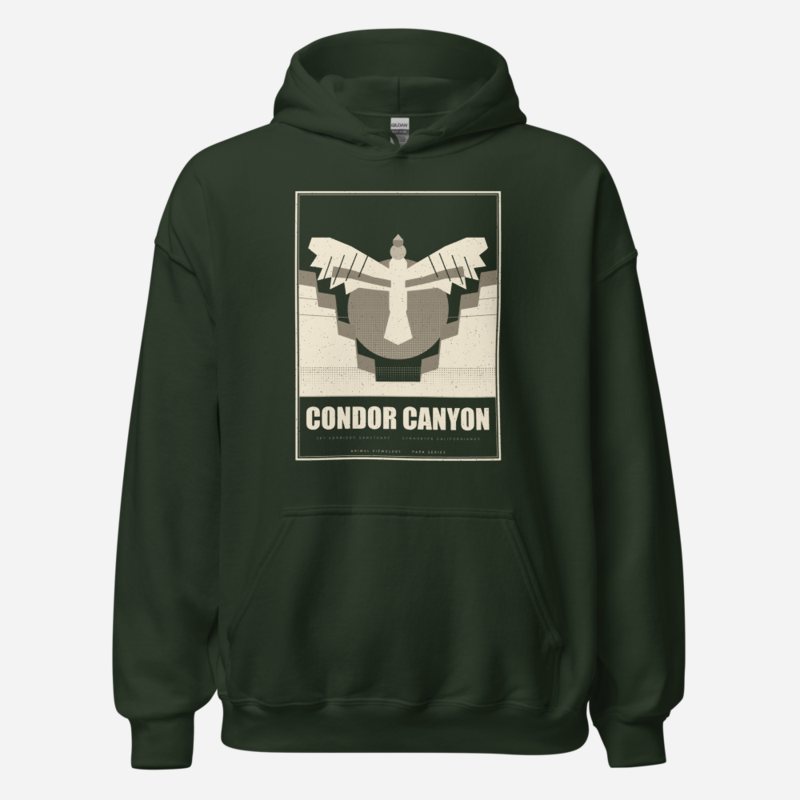 Animal Viewology Condor Canyon Field Guide Hoodie