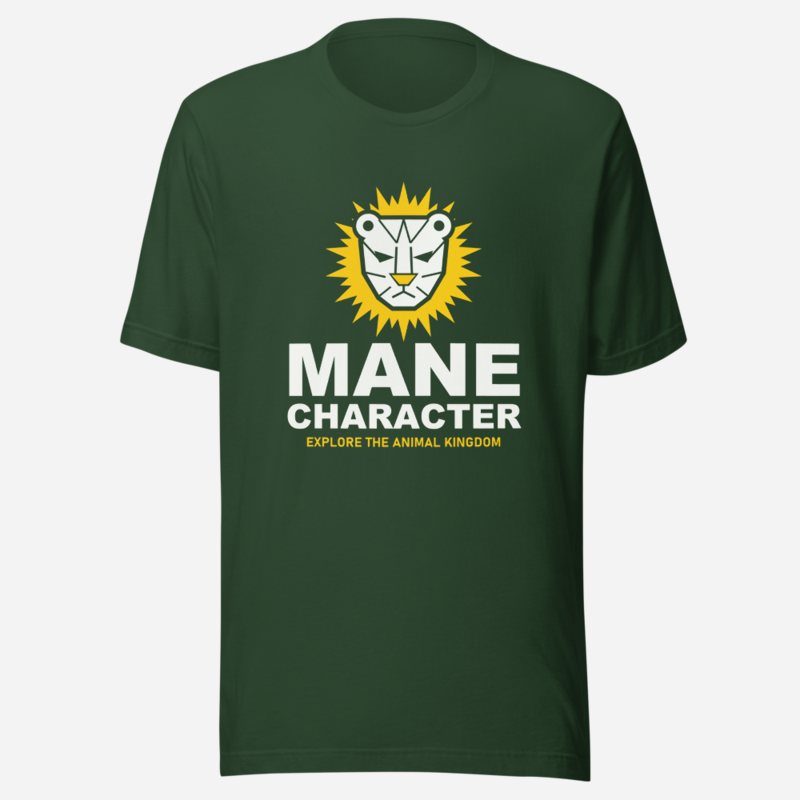 Animal Viewology Mane Character Tee