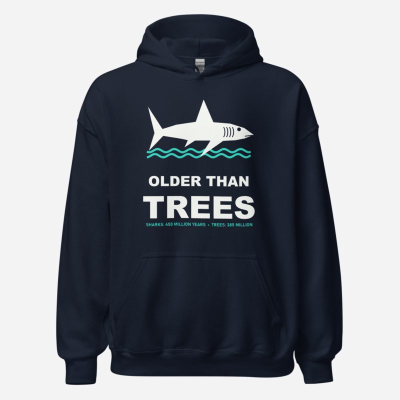 Animal Viewology Older Than Trees Hoodie Navy