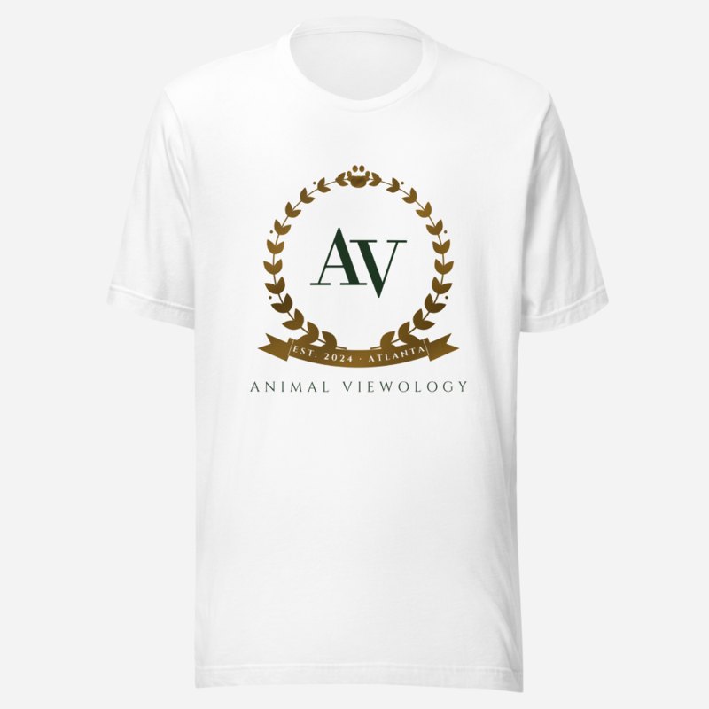 Animal Viewology Maison Crest Tee White