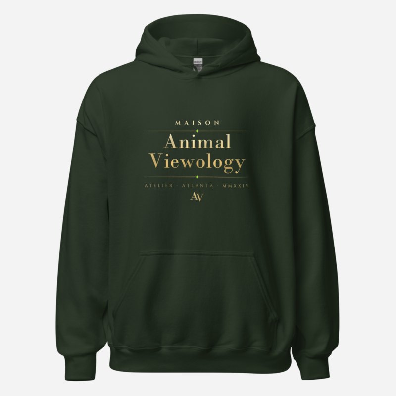 Animal Viewology Maison Signature Hoodie Forest Green