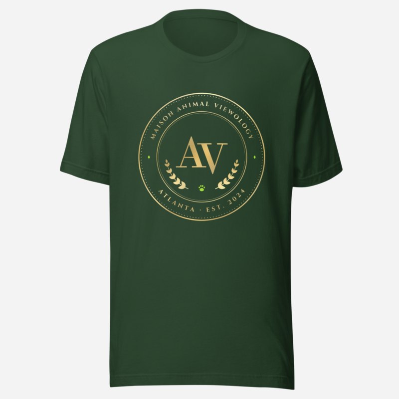 Animal Viewology Maison Medallion Tee Forest