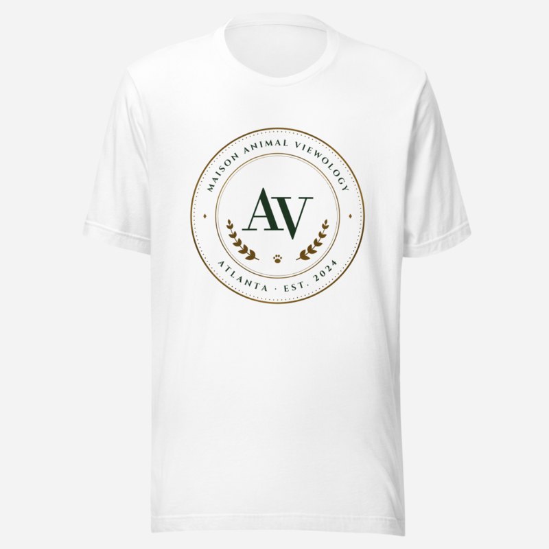 Animal Viewology Maison Medallion Tee White