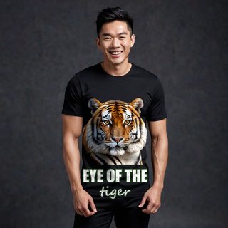 Animal Viewology Eye Of The Tiger Tee AI model