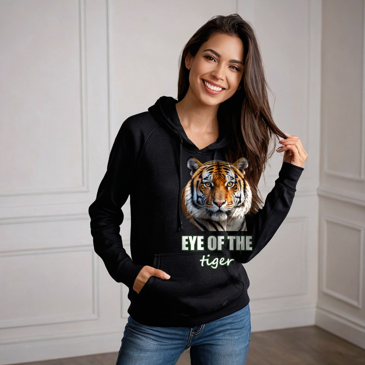 Animal Viewology Eye Of The Tiger Hoodie