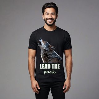 Animal Viewology Lead The Pack Wolf Tee AI model
