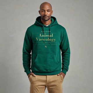 Animal Viewology Maison Signature Hoodie AI model