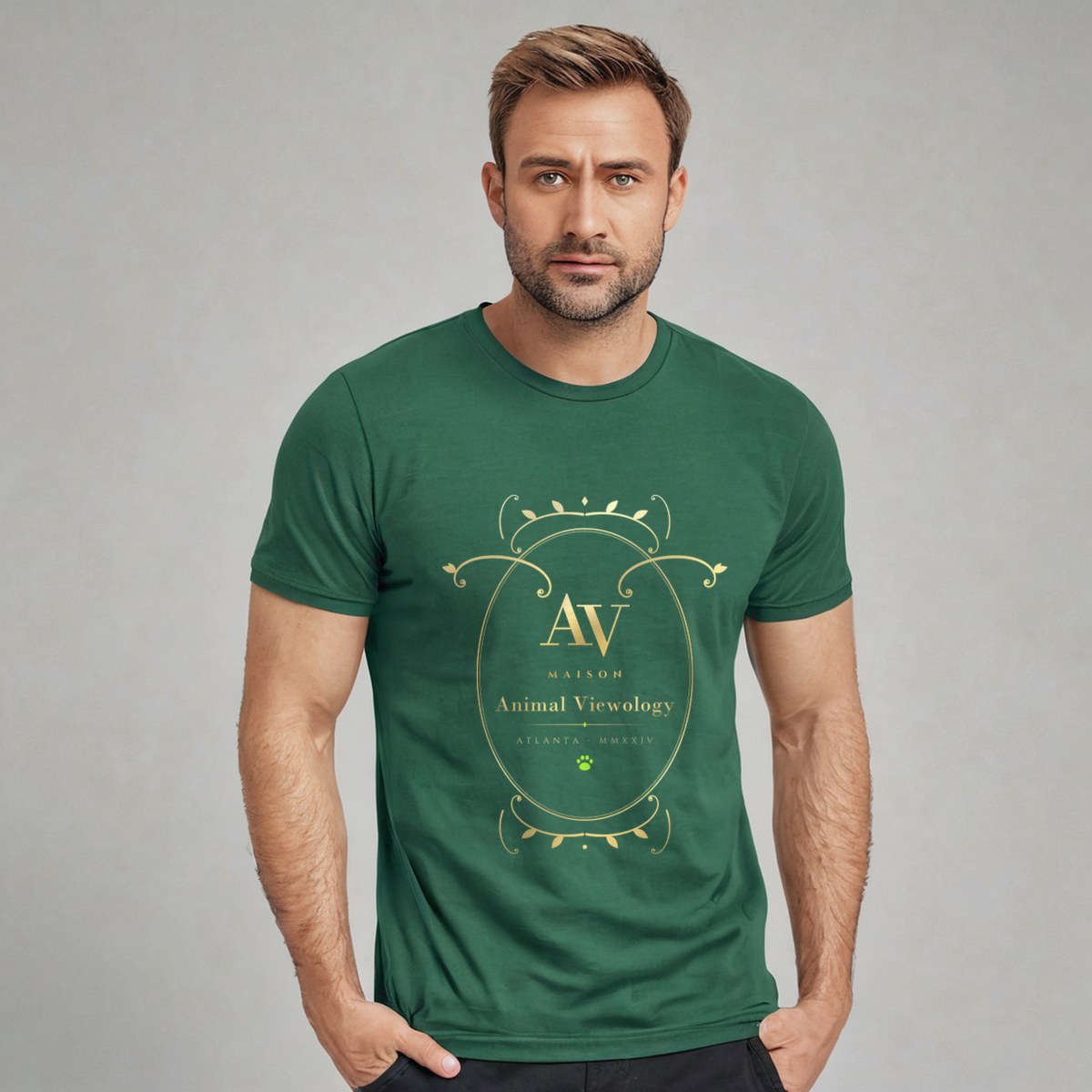 Animal Viewology Maison Baroque Cartouche Tee